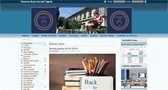 Desktop Screenshot of os-horvati-zg.skole.hr