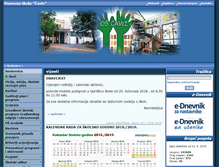 Tablet Screenshot of os-cavle.skole.hr