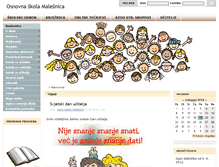Tablet Screenshot of os-malesnica-zg.skole.hr