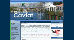 Desktop Screenshot of os-cavtat.skole.hr