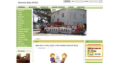 Desktop Screenshot of os-divsici.skole.hr