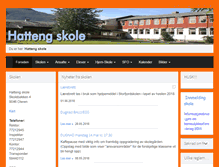 Tablet Screenshot of hatteng.skole.no