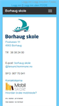 Mobile Screenshot of borhaug.skole.no