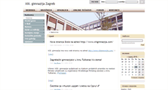 Desktop Screenshot of gimnazija-trinaesta-zg.skole.hr