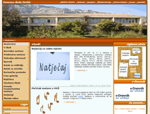 Tablet Screenshot of os-orebic.skole.hr