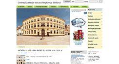 Desktop Screenshot of gimnazija-mareljkovica-vk.skole.hr