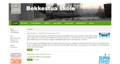 Desktop Screenshot of bekkestua.skole.no