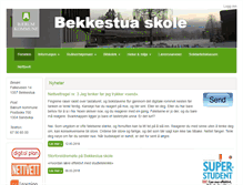 Tablet Screenshot of bekkestua.skole.no