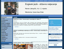 Tablet Screenshot of gimnazija-izdijankoveckoga-kc.skole.hr