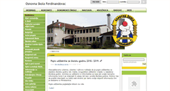 Desktop Screenshot of os-ferdinandovac.skole.hr