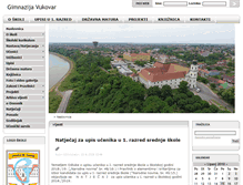 Tablet Screenshot of gimnazija-vukovar.skole.hr