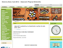 Tablet Screenshot of os-ibmazuranic-prigorjebrdovecko.skole.hr