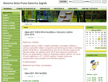 Tablet Screenshot of os-fgalovica-zg.skole.hr