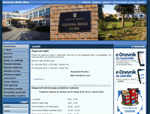 Tablet Screenshot of os-glina.skole.hr