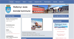 Desktop Screenshot of moltemyr.skole.no