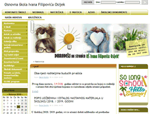 Tablet Screenshot of os-ifilipovica-os.skole.hr