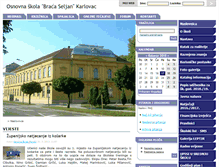Tablet Screenshot of os-braca-seljan-ka.skole.hr