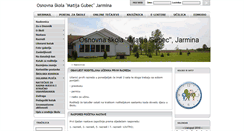 Desktop Screenshot of os-mgubec-jarmina.skole.hr