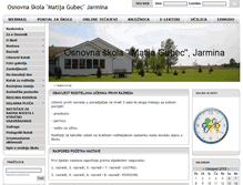 Tablet Screenshot of os-mgubec-jarmina.skole.hr