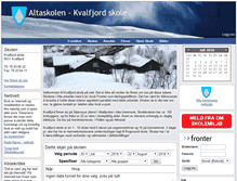 Tablet Screenshot of kvalfjord.skole.no