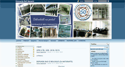 Desktop Screenshot of gimnazija-beli-manastir.skole.hr