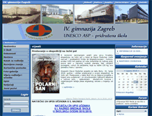 Tablet Screenshot of gimnazija-cetvrta-zg.skole.hr