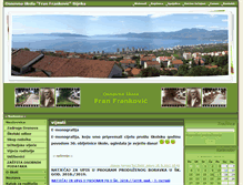 Tablet Screenshot of os-ffrankovic-ri.skole.hr
