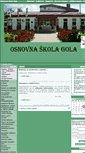 Mobile Screenshot of os-gola.skole.hr