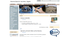 Desktop Screenshot of os-imerz-zg.skole.hr