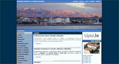 Desktop Screenshot of os-agmatosa-novalja.skole.hr