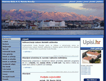 Tablet Screenshot of os-agmatosa-novalja.skole.hr
