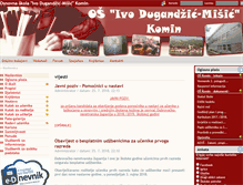 Tablet Screenshot of os-idmisic-komin.skole.hr