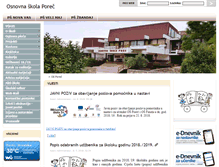 Tablet Screenshot of os-porec.skole.hr