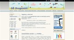 Desktop Screenshot of os-draganici.skole.hr