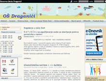 Tablet Screenshot of os-draganici.skole.hr