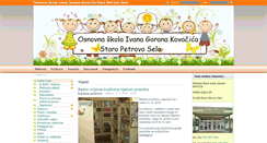 Desktop Screenshot of os-igkovacic-staropetrovoselo.skole.hr
