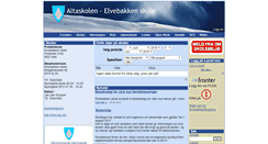 Desktop Screenshot of elvebakken.skole.no