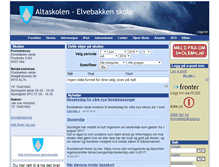 Tablet Screenshot of elvebakken.skole.no