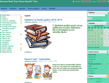 Tablet Screenshot of os-igkovacic-petrinjagora.skole.hr