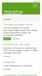Mobile Screenshot of haug.skole.no