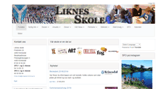 Desktop Screenshot of liknes.skole.no