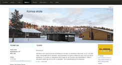 Desktop Screenshot of komsa.skole.no