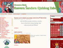 Tablet Screenshot of os-ksaver-sandor-djalski-zabok.skole.hr