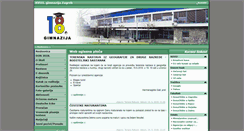 Desktop Screenshot of gimnazija-osamnaesta-zg.skole.hr