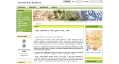 Desktop Screenshot of os-draskovec.skole.hr