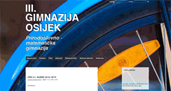Desktop Screenshot of gimnazija-treca-os.skole.hr