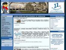 Tablet Screenshot of gimnazija-jedanaesta-zg.skole.hr