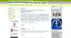 Desktop Screenshot of os-btleakovica-bosnjaci.skole.hr