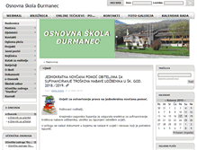 Tablet Screenshot of os-djurmanec.skole.hr