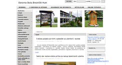 Desktop Screenshot of os-breznicki-hum.skole.hr